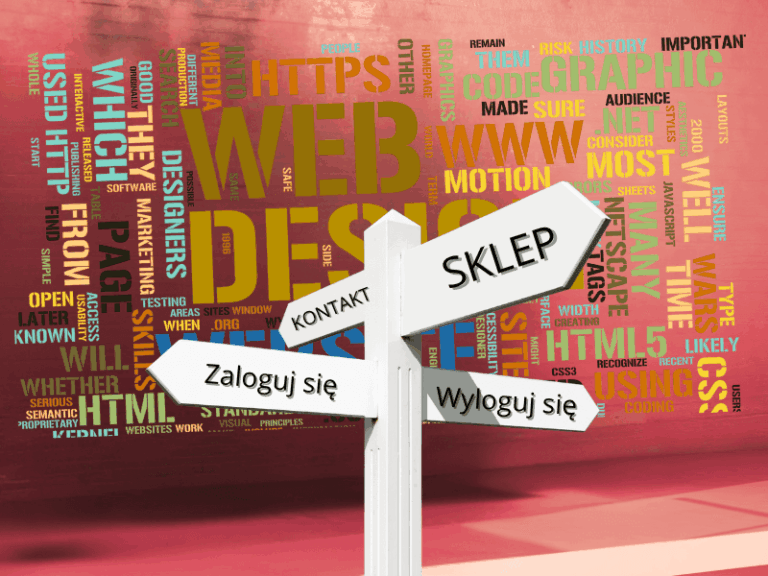 Dobrze zaprojektowana strona sama prowadzi użytkownika